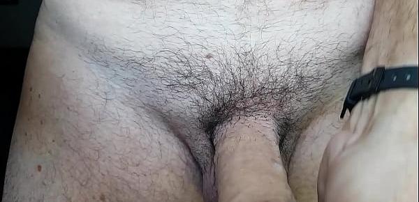  My Own Uncut Foreskin Jerking Cock